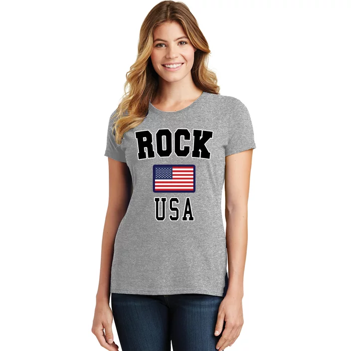 Rock N Roll USA Women's T-Shirt