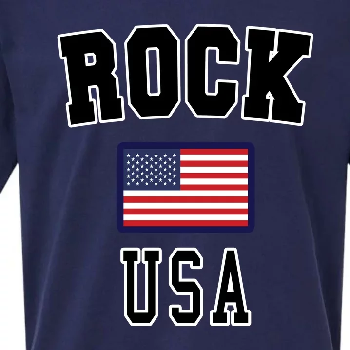 Rock N Roll USA Sueded Cloud Jersey T-Shirt