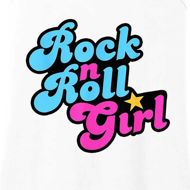 Rock N Roll Girl Ocean Fish Halloween Costumes Ladies Essential Tank