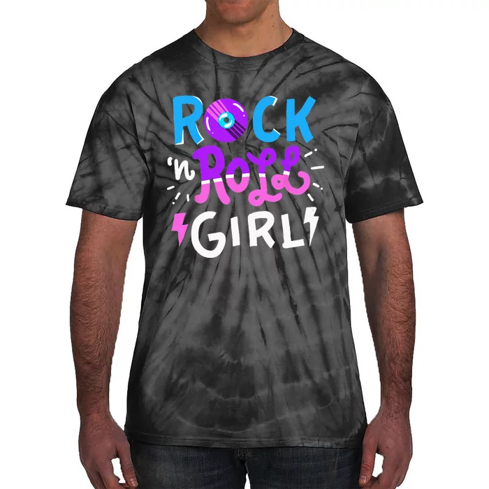 Rock N Roll Girl Music Tie-Dye T-Shirt