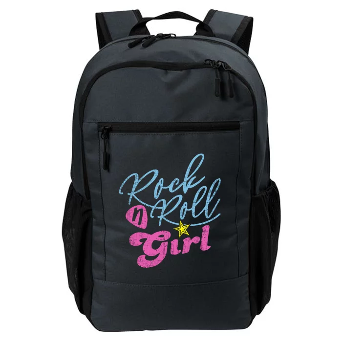 Rock N Roll Girl Purple Daily Commute Backpack