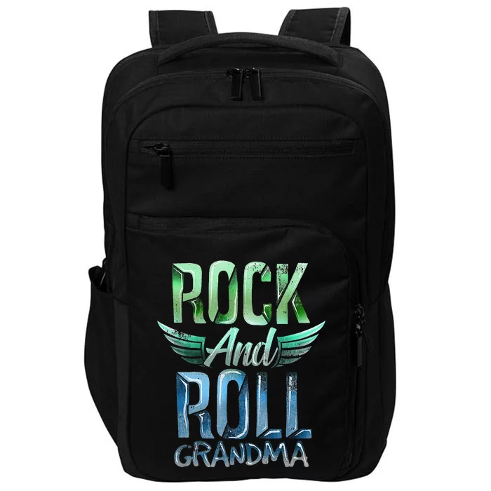 Rock n Roll Grandma' Cool Rock n Roll Mother's Day Impact Tech Backpack