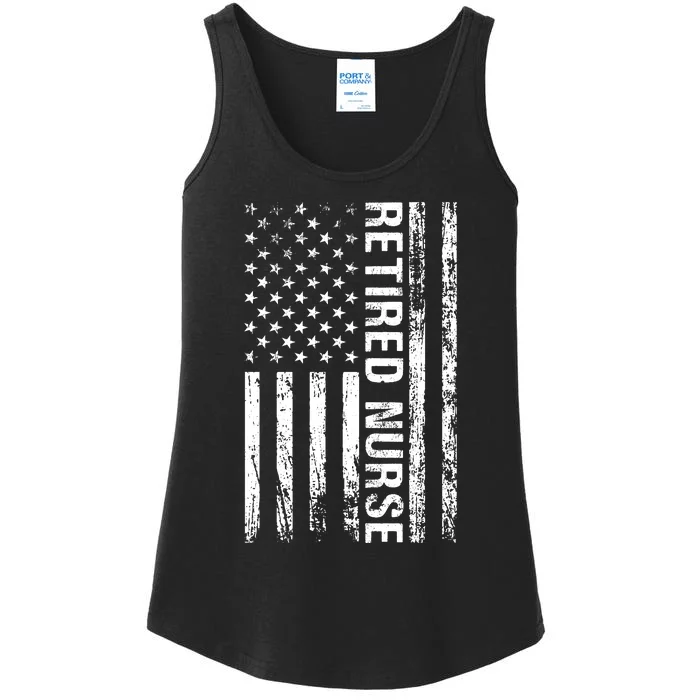 Retired Nurse Ladies Essential Tank