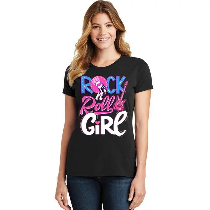 Rock N Roll Music Women's T-Shirt