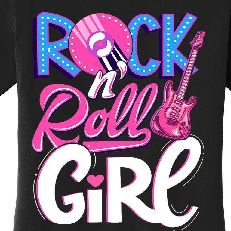 Rock N Roll Music Women's T-Shirt