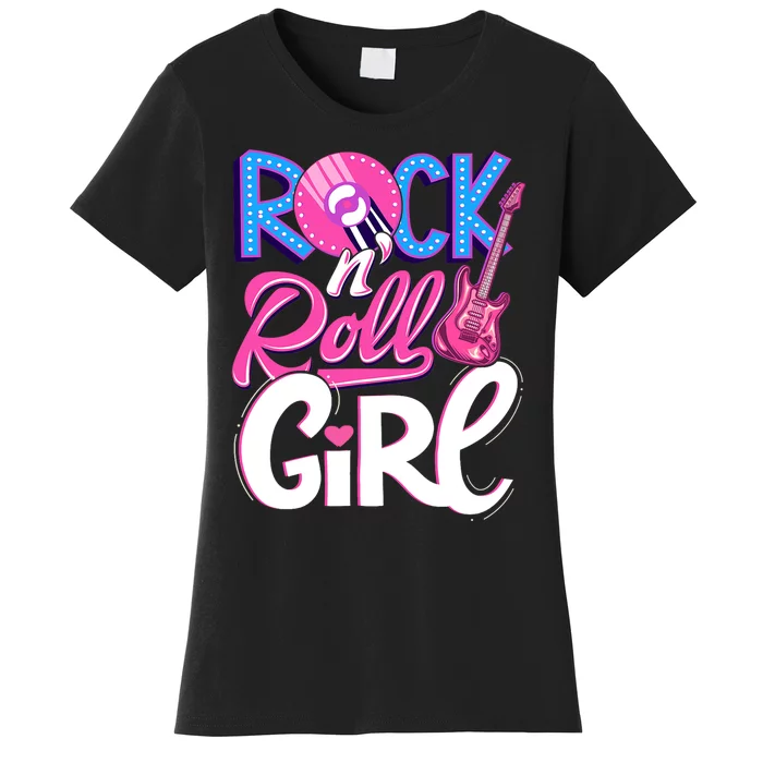 Rock N Roll Music Women's T-Shirt