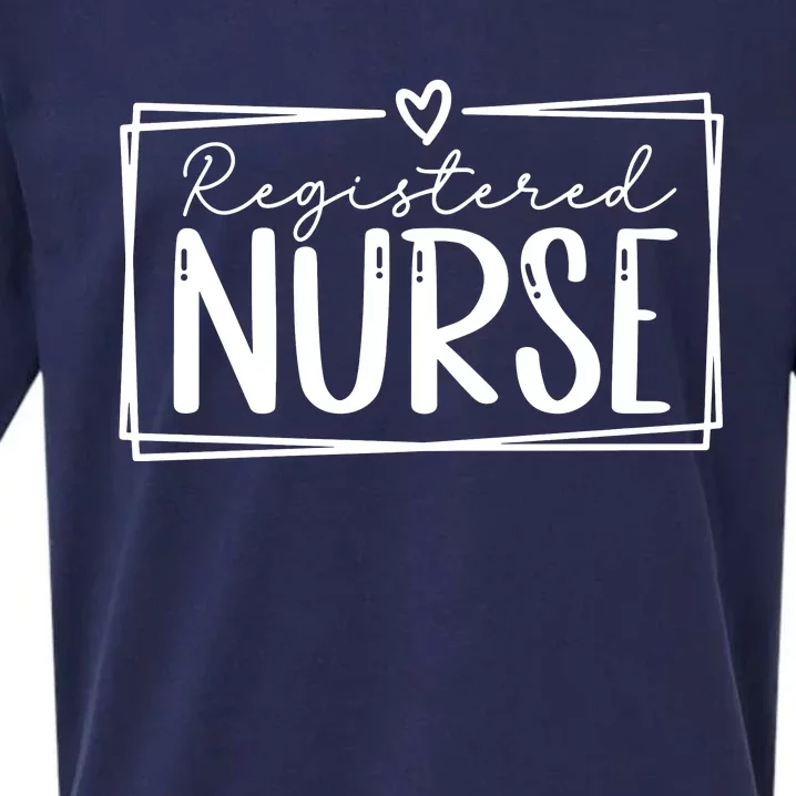 Registered Nurse Sueded Cloud Jersey T-Shirt