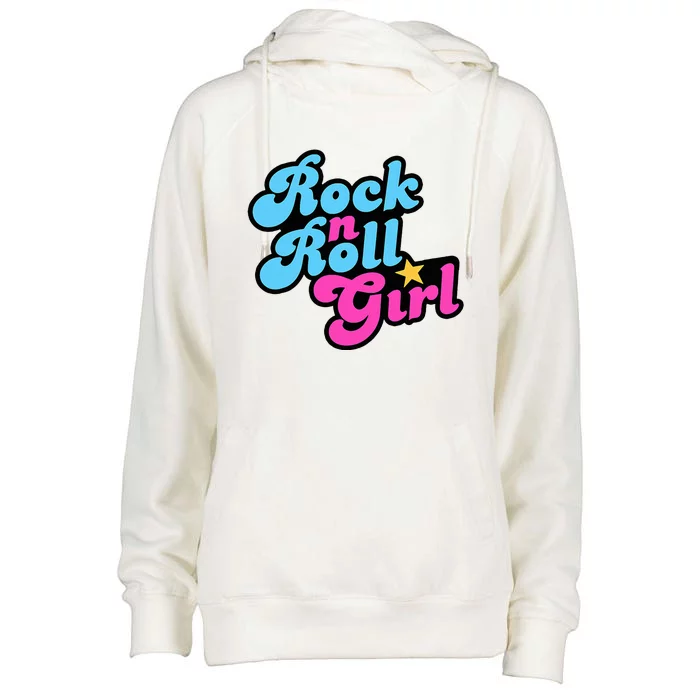 Rock N Roll Girl Ocean Fish Halloween Costumes Womens Funnel Neck Pullover Hood