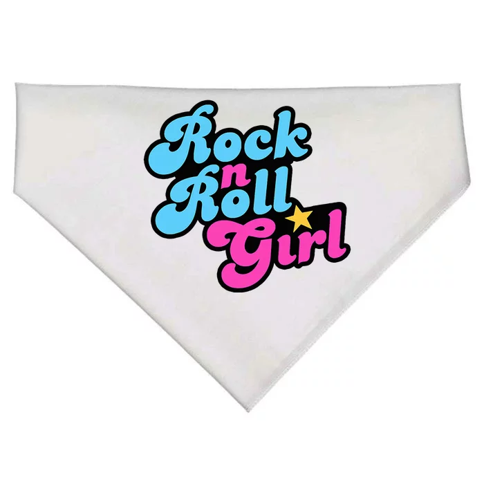 Rock N Roll Girl Ocean Fish Halloween Costumes USA-Made Doggie Bandana