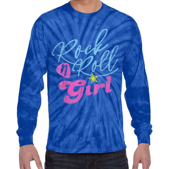 Rock N Roll Girl Purple Darla Tie-Dye Long Sleeve Shirt