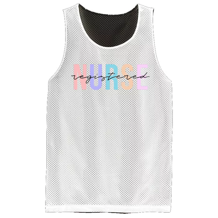 Registered Nurse RN Emergency Room Nurse Mesh Reversible Basketball Jersey Tank