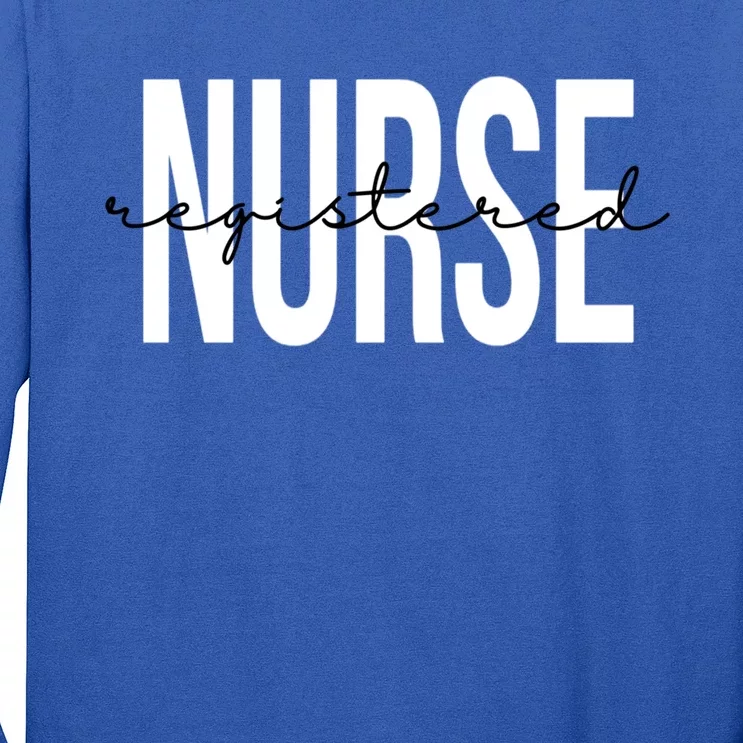 Registered Nurse Rn Emergency Room Nurse Gift Long Sleeve Shirt