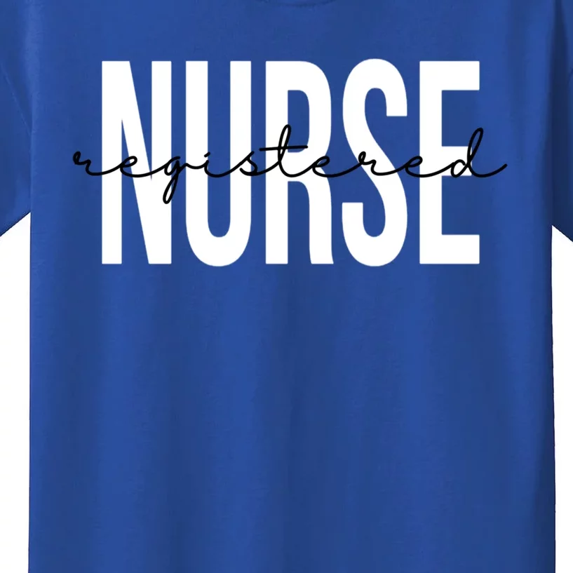 Registered Nurse Rn Emergency Room Nurse Gift Kids T-Shirt