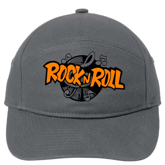 Rock N Roll 7-Panel Snapback Hat