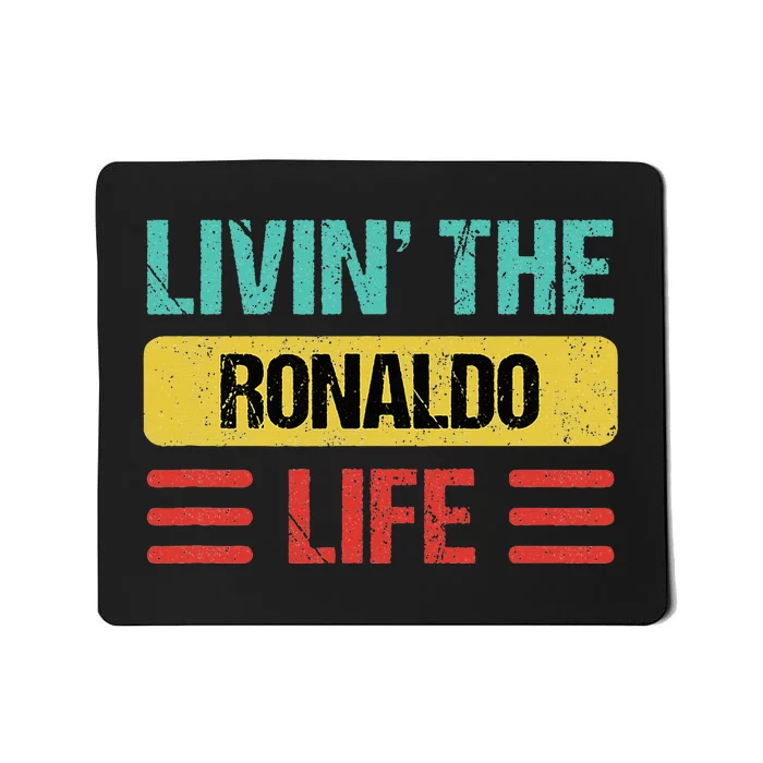 R.O.N.A.L.D.O Name Mousepad