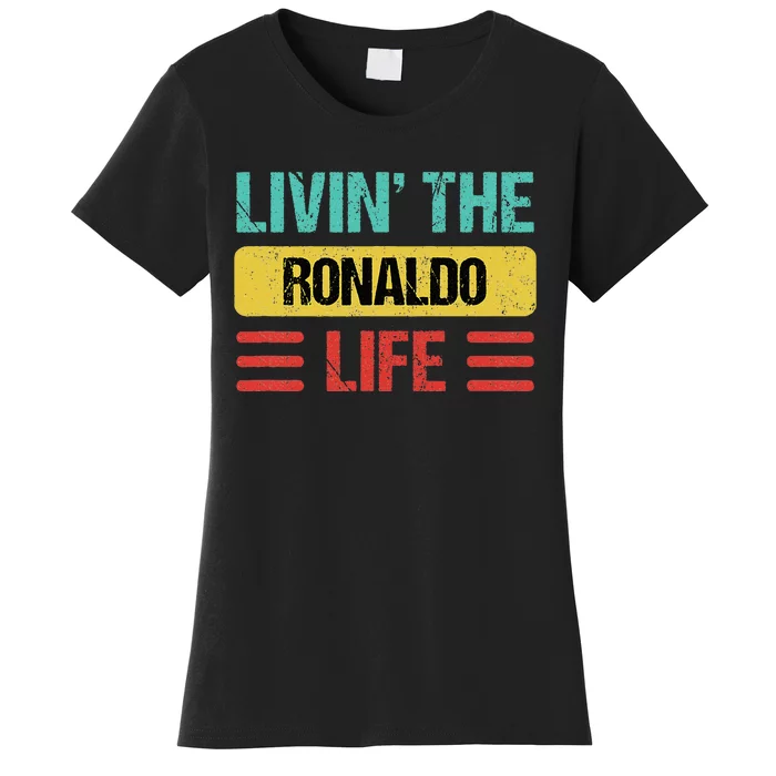 R.O.N.A.L.D.O Name Women's T-Shirt