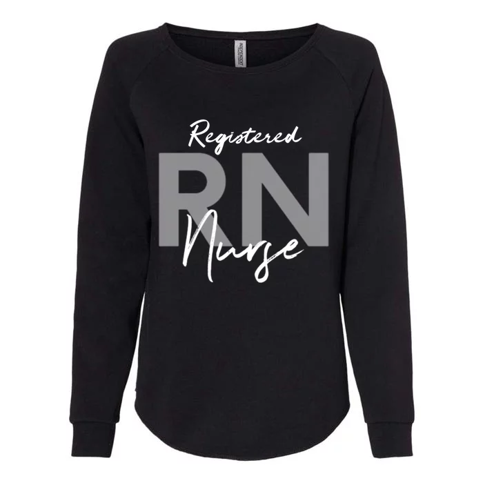 Registered Nurse Rn Emergency Room Nurse Gift Womens California Wash Sweatshirt