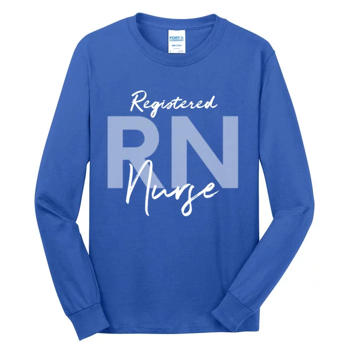 Registered Nurse Rn Emergency Room Nurse Gift Tall Long Sleeve T-Shirt