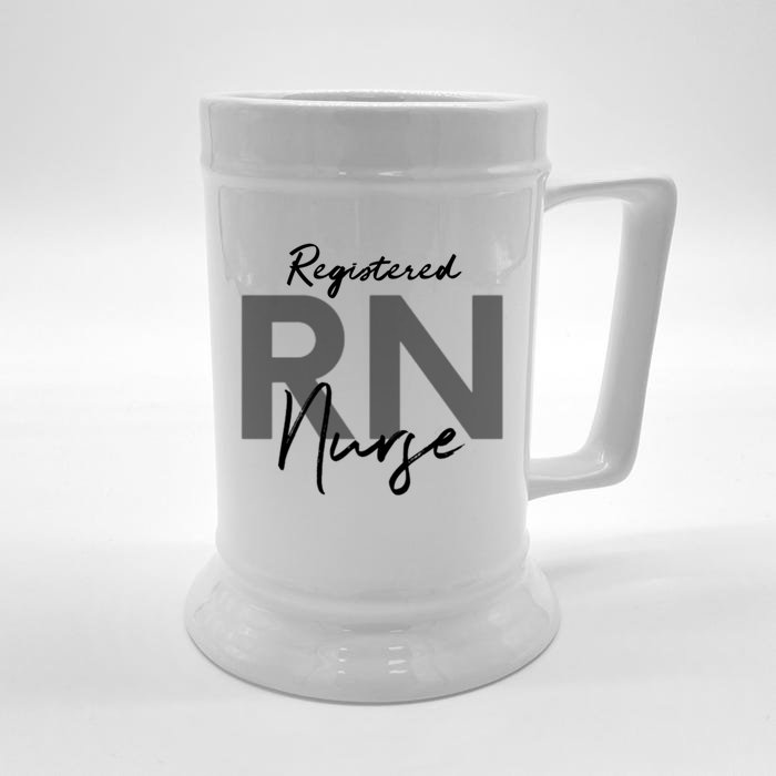 Registered Nurse Rn Emergency Room Nurse Gift Front & Back Beer Stein