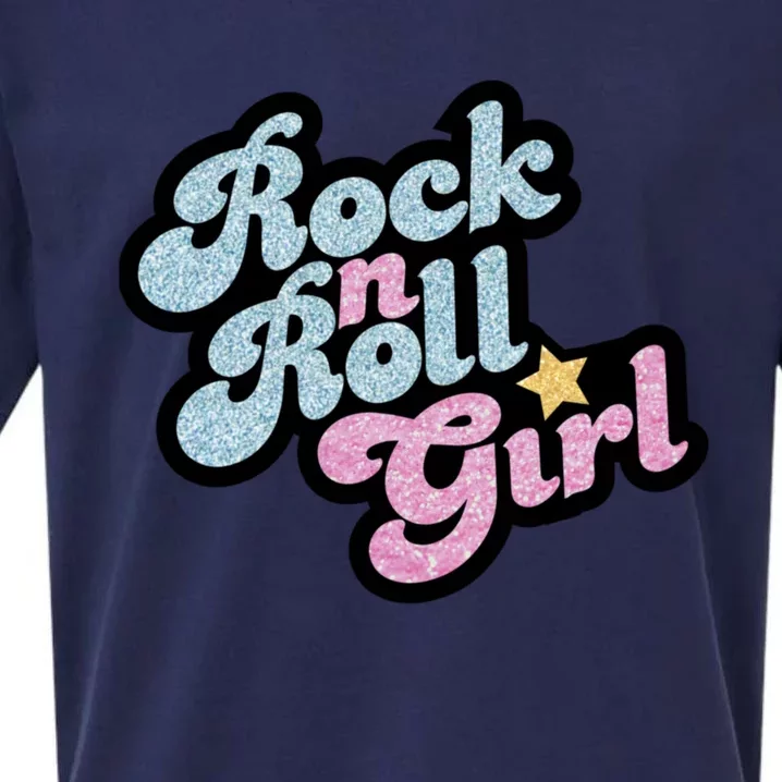 Rock N Roll Girl Ocean Fish Halloween Costumes Group Family Sueded Cloud Jersey T-Shirt