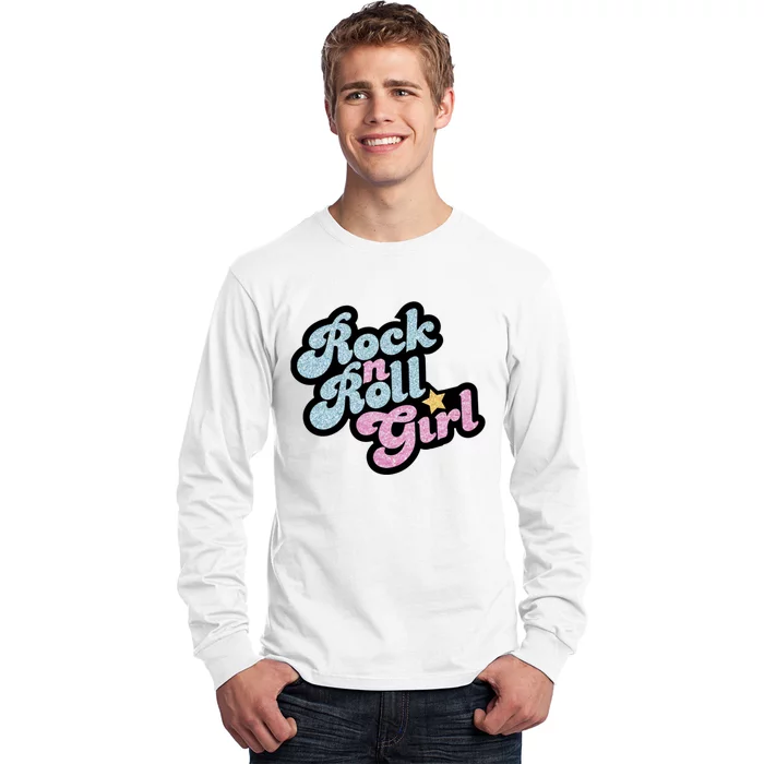 Rock N Roll Girl Ocean Fish Halloween Costumes Group Family Long Sleeve Shirt