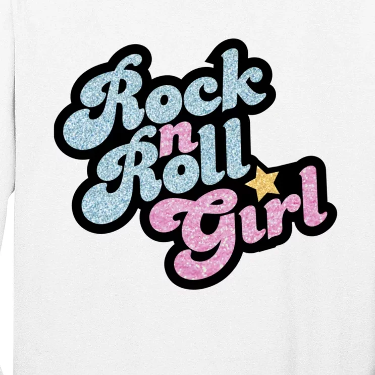 Rock N Roll Girl Ocean Fish Halloween Costumes Group Family Long Sleeve Shirt