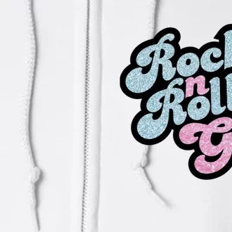 Rock N Roll Girl Ocean Fish Halloween Costumes Group Family Full Zip Hoodie