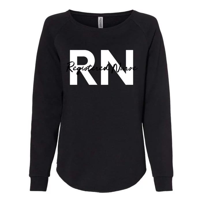 Registered Nurse Rn Emergency Room Nurse Gift Womens California Wash Sweatshirt