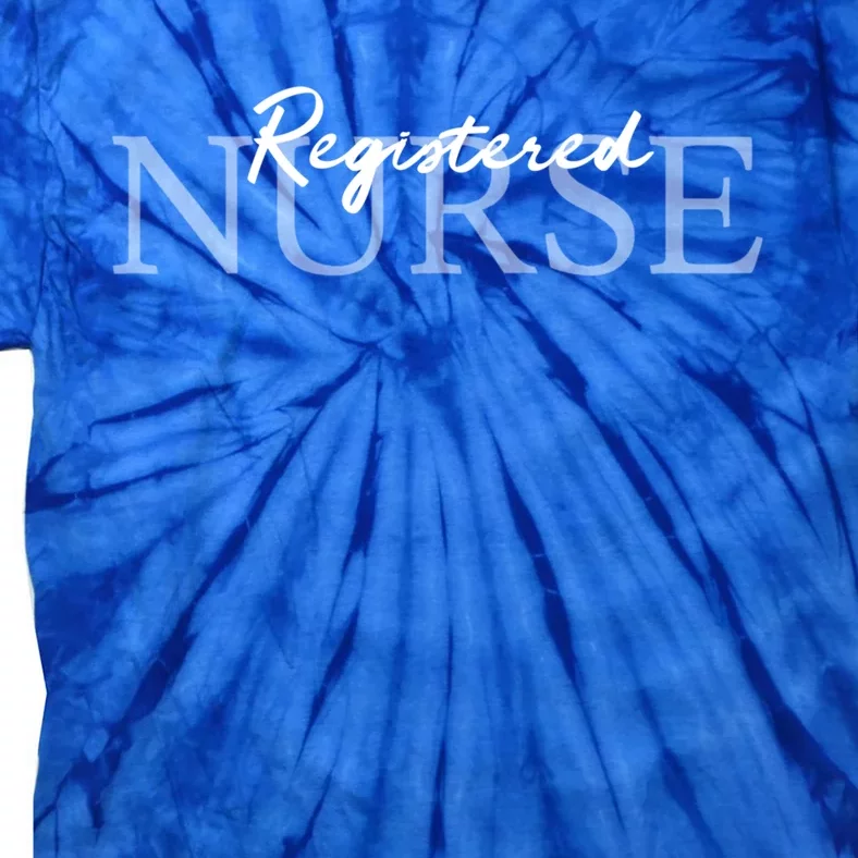 Registered Nurse Rn Emergency Room Nurse Great Gift Tie-Dye T-Shirt