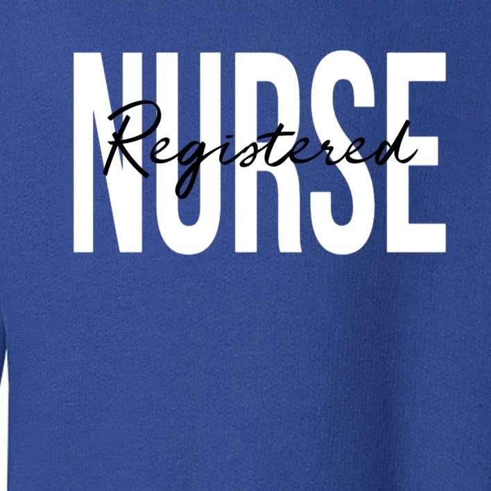 Registered Nurse Rn Emergency Room Nurse Meaningful Gift Toddler Sweatshirt