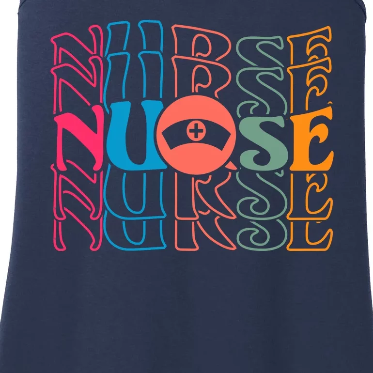 Retro Nurse Ladies Essential Tank