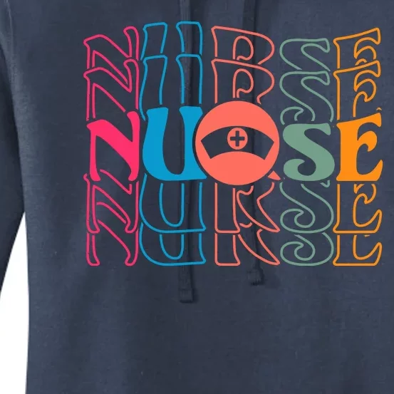 Retro Nurse Women's Pullover Hoodie