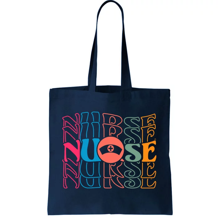 Retro Nurse Tote Bag