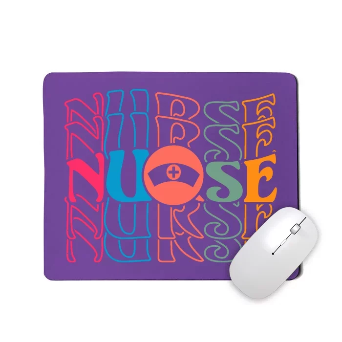 Retro Nurse Mousepad