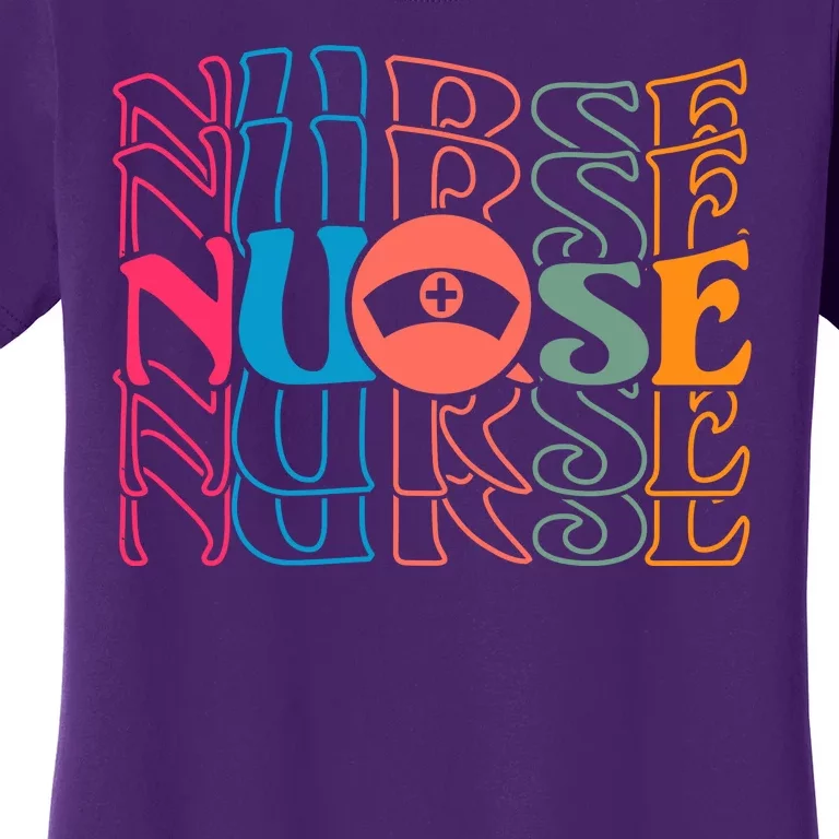 Retro Nurse Women's T-Shirt