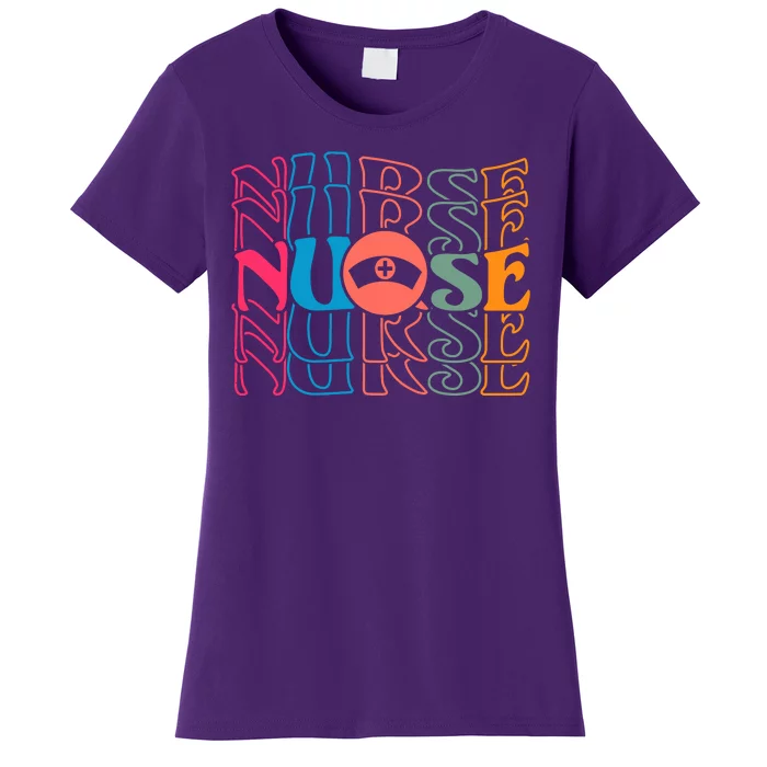 Retro Nurse Women's T-Shirt