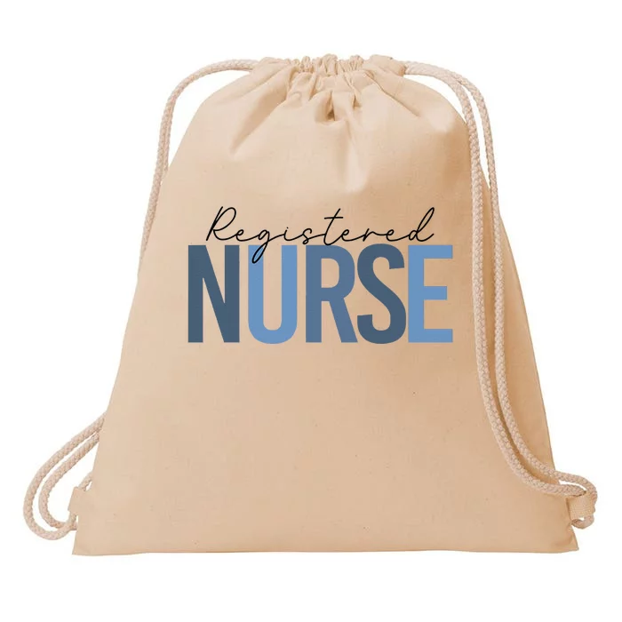 Registered Nurse RN Nursing Nurse Day & Nurse Week Drawstring Bag