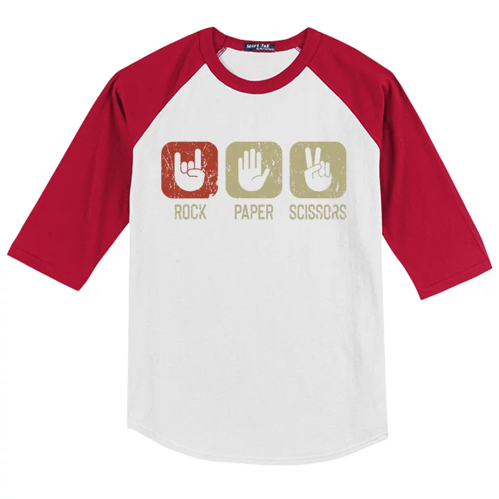 Rock N Roll Music Rock On Kids Colorblock Raglan Jersey