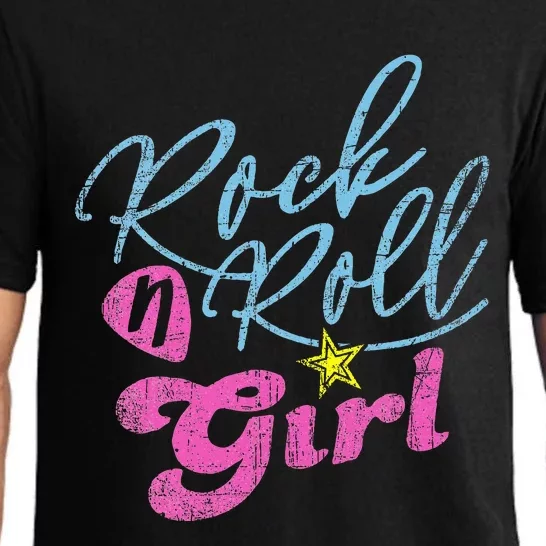 Rock N Roll Girl Purple Darla Pajama Set