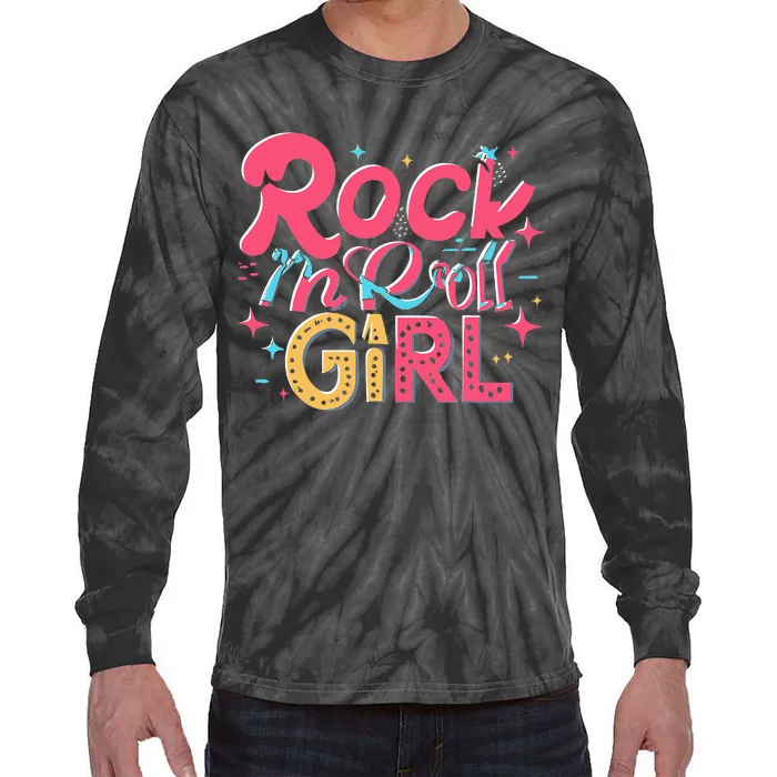 Rock N Roll Girl Purple Darla Tie-Dye Long Sleeve Shirt