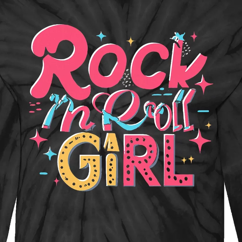 Rock N Roll Girl Purple Darla Tie-Dye Long Sleeve Shirt