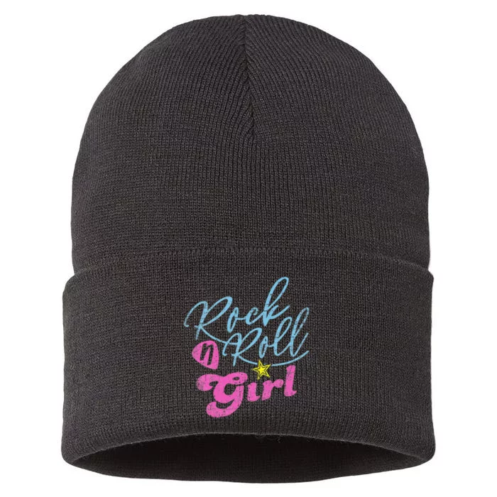 Rock N Roll Girl Purple Darla Sustainable Knit Beanie