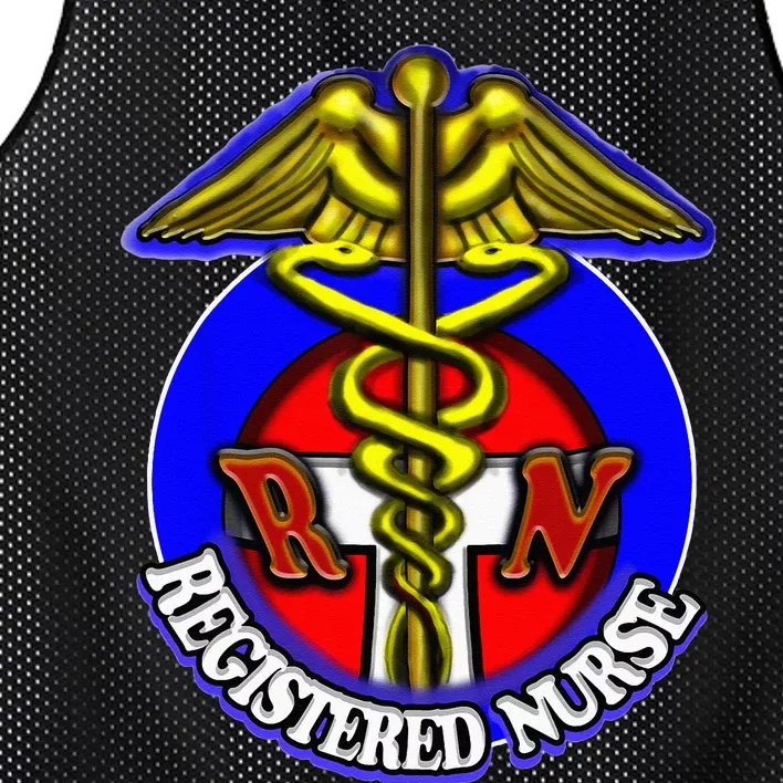 Registered Nurse Mesh Reversible Basketball Jersey Tank