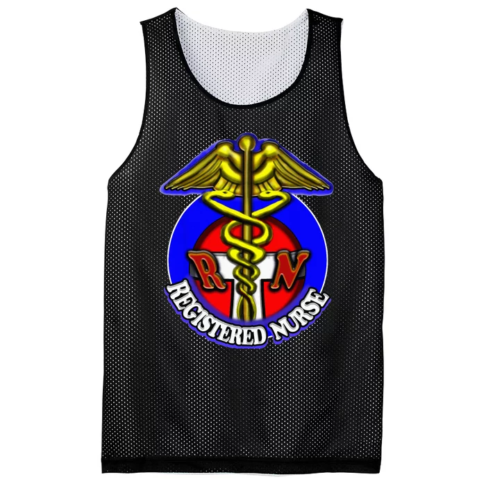 Registered Nurse Mesh Reversible Basketball Jersey Tank