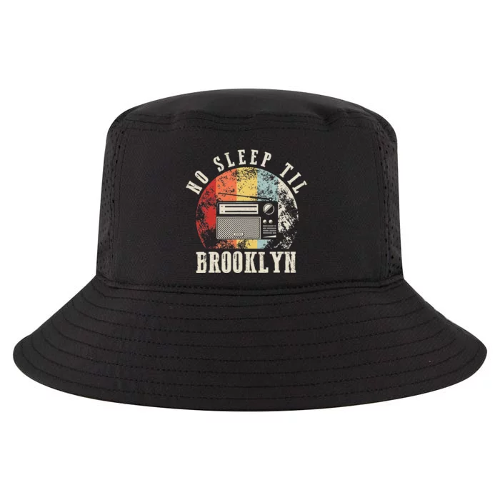 Retro No Sleep Til Brooklyn Old School Portable Stereo Cool Comfort Performance Bucket Hat