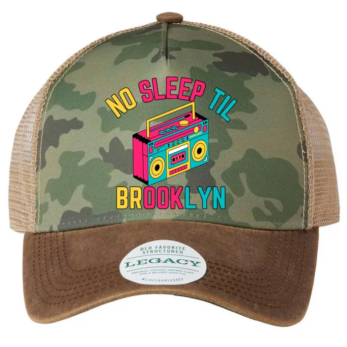 Retro No Sleep Til Brooklyn Legacy Tie Dye Trucker Hat