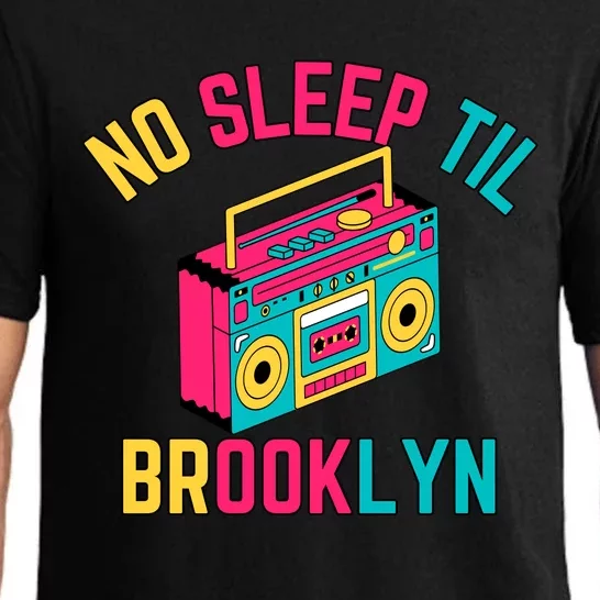 Retro No Sleep Til Brooklyn Pajama Set