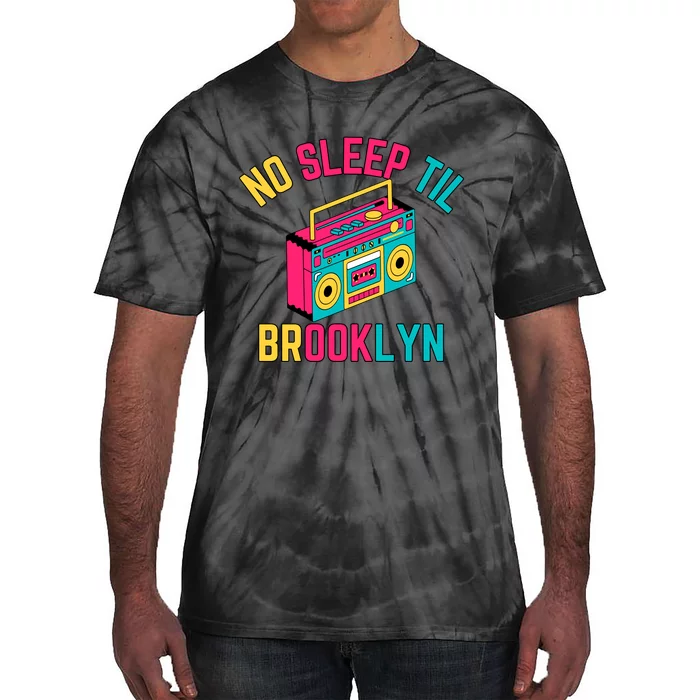 Retro No Sleep Til Brooklyn Tie-Dye T-Shirt