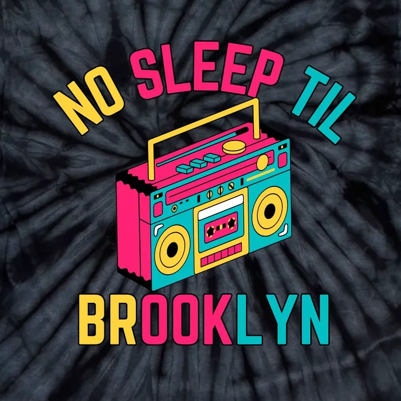 Retro No Sleep Til Brooklyn Tie-Dye T-Shirt