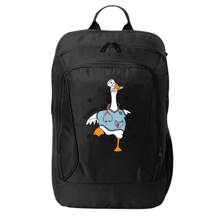 Registered Nurse Silly Goose City Backpack